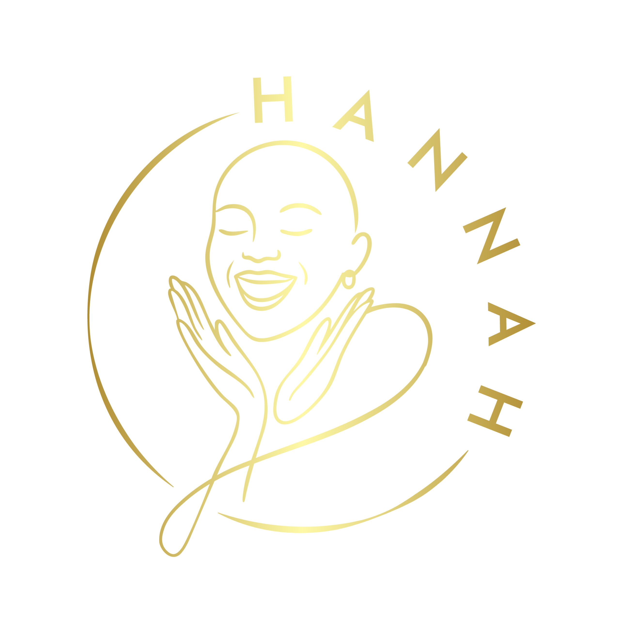Creative Hannah gold logo - beauty artist and creative services